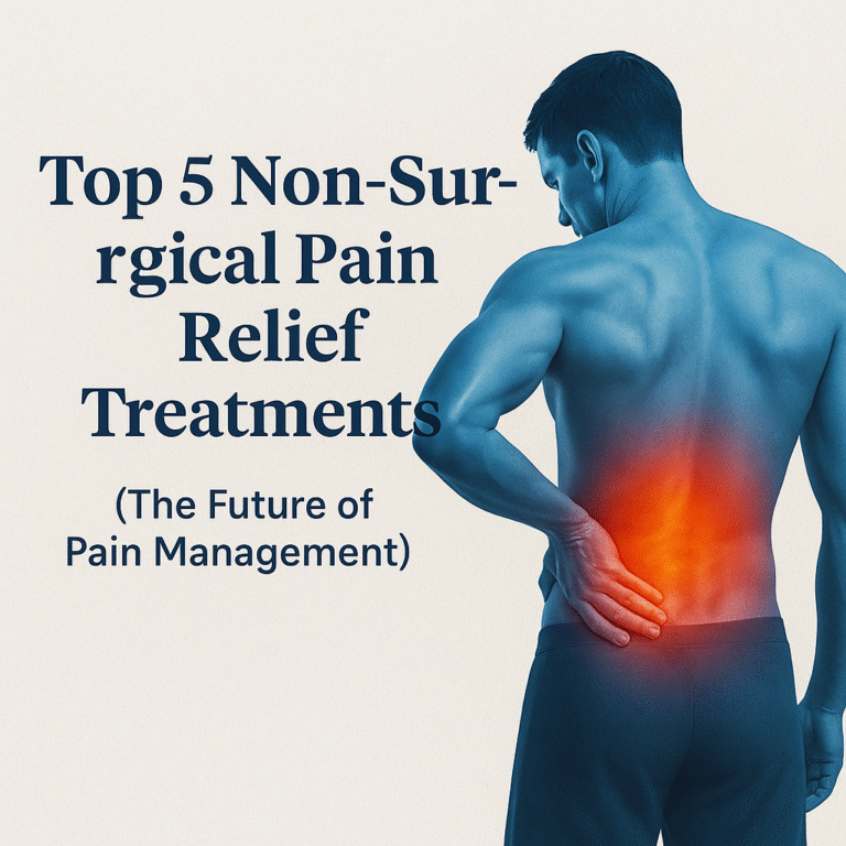 Top 5 Non-Surgical Pain Relief Treatments (The Future of Pain Management)