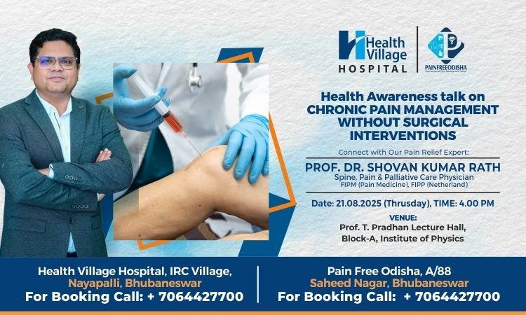 Pain Awareness Campaign at Institute of Physics, Bhubaneswar