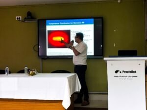 Dr. Shovan Presenting on Radio Frequency Ablation Workshop