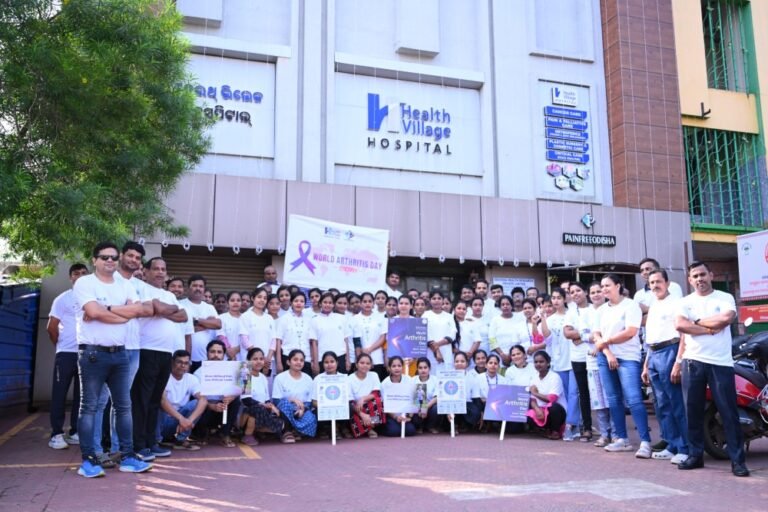 World Arthritis Day 2025- bypain free odisha and health village hospital
