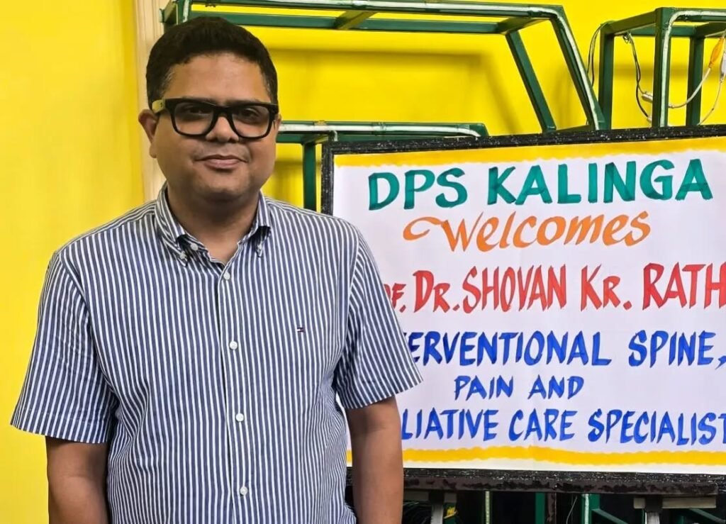 Dr. Shovan Kumar Rath at DPS Kalinga